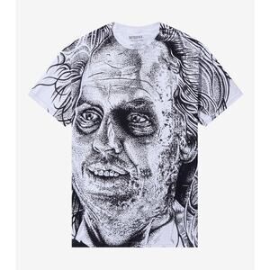Beetlejuice Face Jumbo Graphic T-Shirt Size Large NWT New